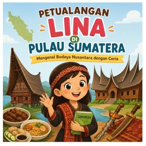 Buku Cetak Petualangan Lina di Pulau Sumatra